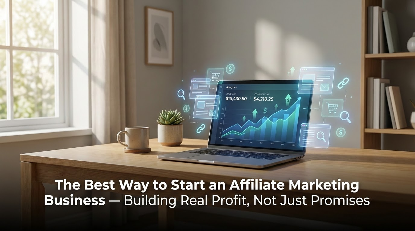 The Best Way to Start an Affiliate Marketing Business — Building Real Profit, Not Just Promises The Best Way to Start an Affiliate Marketing Business — Building Real Profit, Not Just Promises